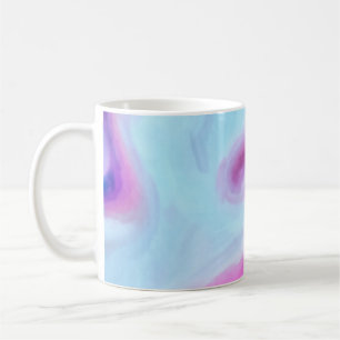 Abstract surrealistic background. Very colourful a Coffee Mug