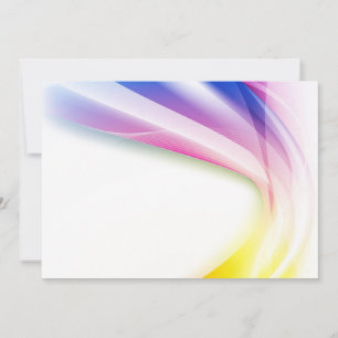 Abstract Swirl 1 Invitation