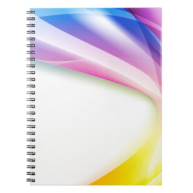 Abstract Swirl 1 Notebook (Front)