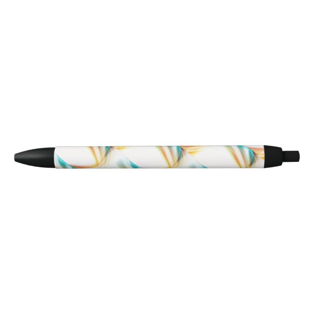 Abstract Swirl 2 Black Ink Pen (Front)