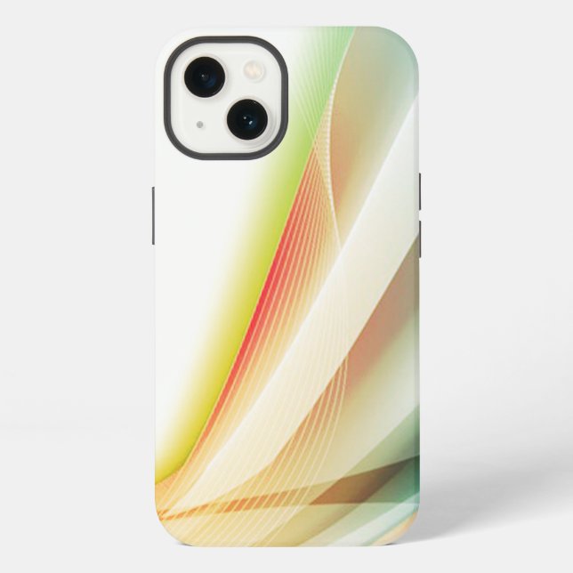 Abstract Swirl 2 iPhone Case (Back)
