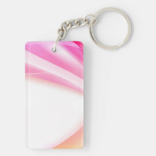 Abstract Swirl 3 Key Ring