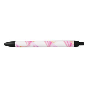 Abstract Swirl 4 Black Ink Pen