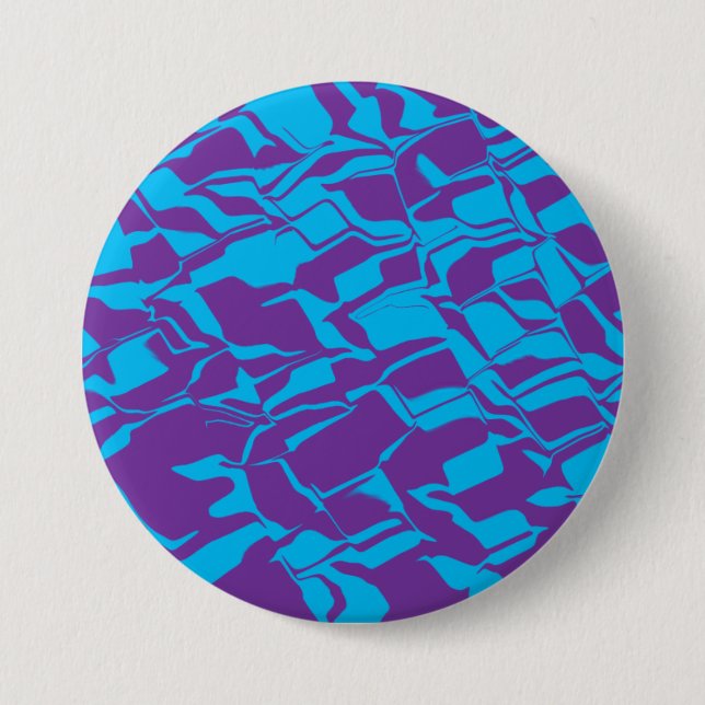 Abstract Swirl 7.5 Cm Round Badge (Front)