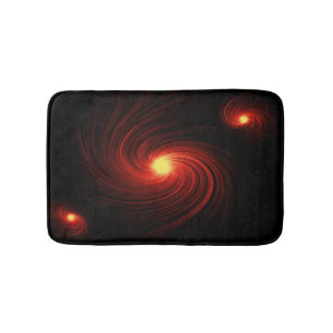 Abstract swirl. bath mat