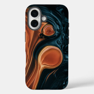 Abstract Swirl iPhone 16 Case