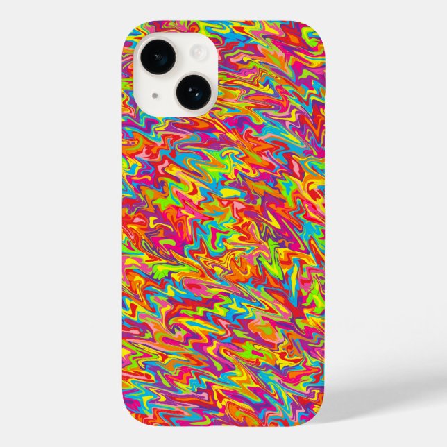 Abstract Swirl Case-Mate iPhone Case (Back)