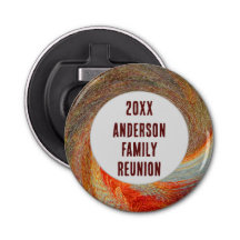 Abstract Swirl Groovy Annual Picnic Family Reunion