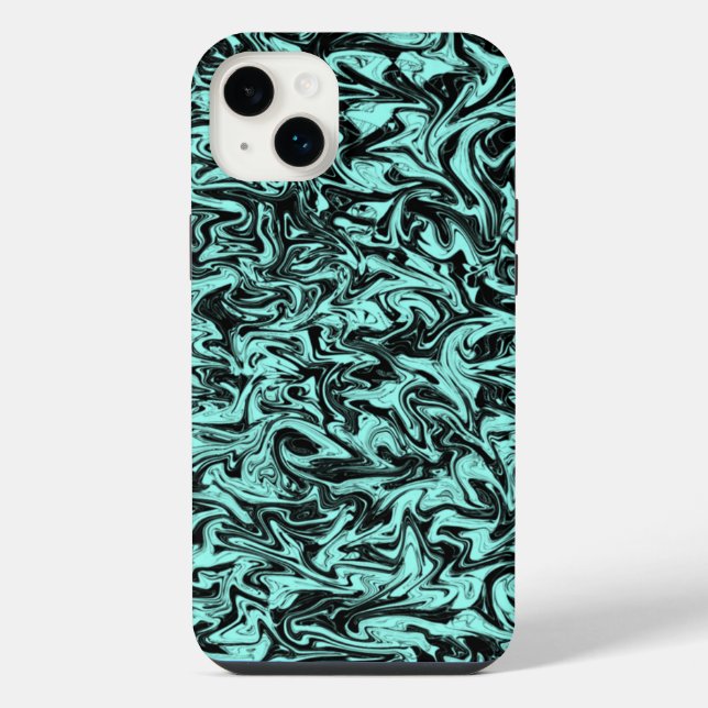 Abstract Swirl iPhone Case (Back)