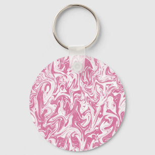 Abstract Swirl Key Ring