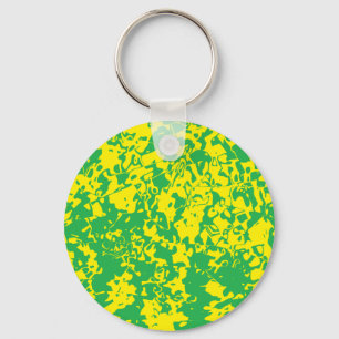 Abstract Swirl Key Ring