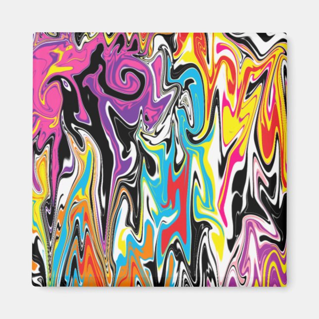 Abstract Swirl Magnet (Front)