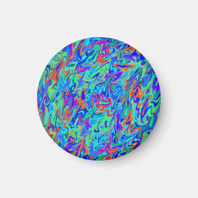Abstract Swirl Magnet (Front)
