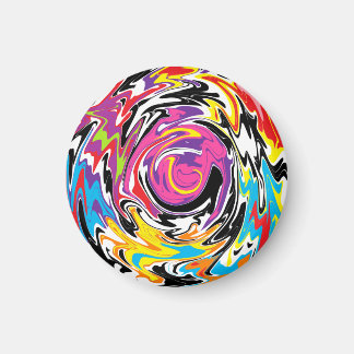 Abstract Swirl Magnet