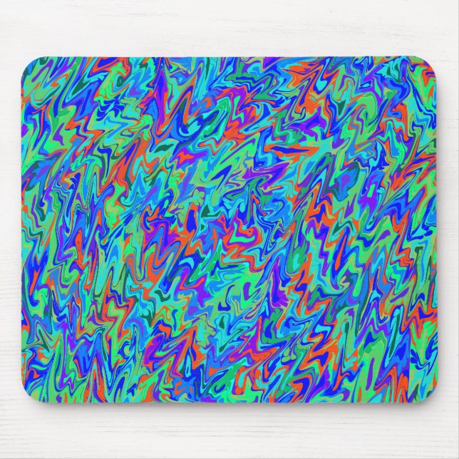 Abstract Swirl Mouse Mat (Front)