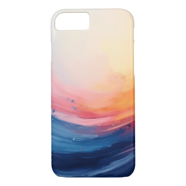 Abstract Swirl of Warmth and Depth Case-Mate iPhone Case (Back)