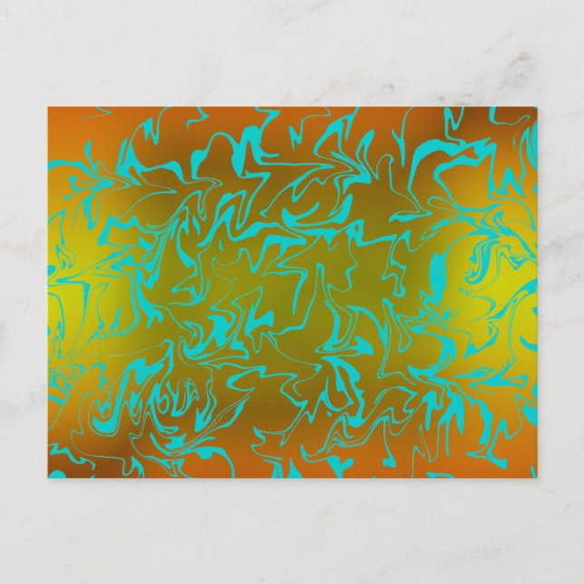 Abstract Swirl Postcard (Front)