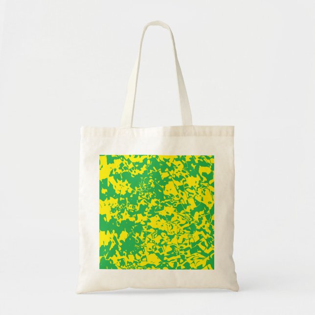 Abstract Swirl Splash Tote Bag (Front)