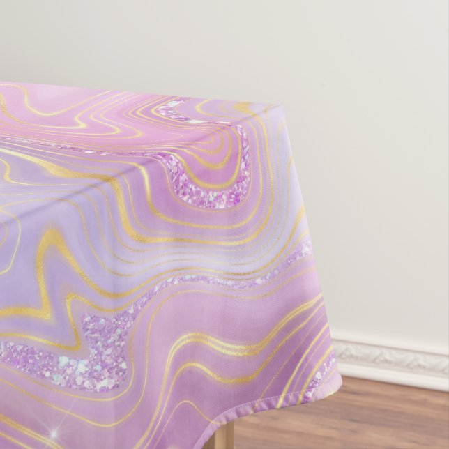 Abstract Swirl Tablecloth (In Situ)