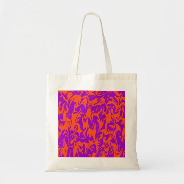 Abstract Swirl Tote Bag (Front)