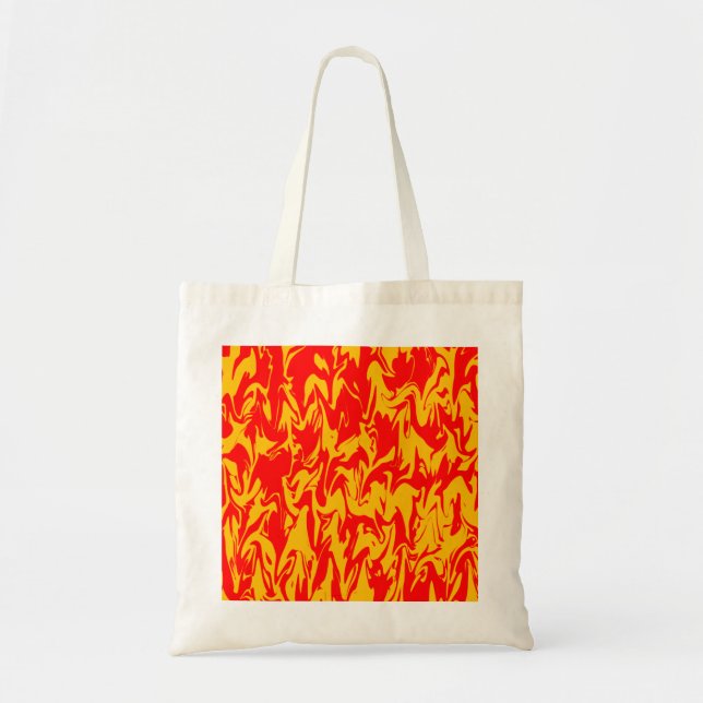 Abstract Swirl Tote Bag (Front)