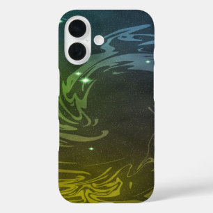 Abstract Swirls iPhone 16 Case