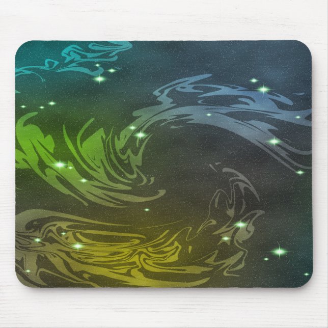 Abstract Swirls Mouse Mat (Front)