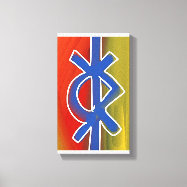 ABstract symbolism by RRW 2026 Canvas Print (Front)