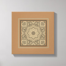 Abstract Symmetric Floral Nature original wall art