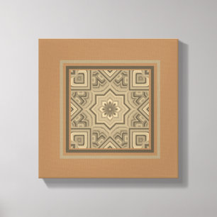 Abstract Symmetric Floral Nature original wall art