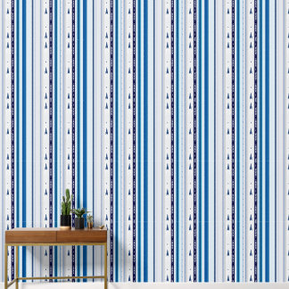 Abstract Symphony in Blue 5 (Vertical Lines) Wallpaper