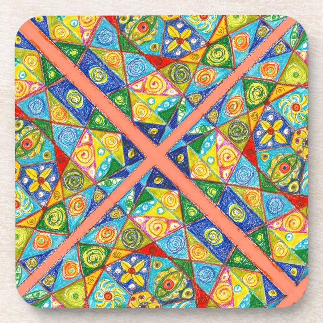 Abstract system coaster (Front)