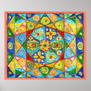 Abstract system poster