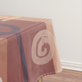 Abstract Tablecloth