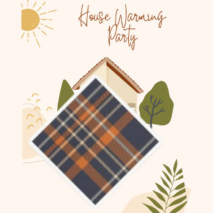 Abstract Tartan Plaid Pattern Textile Paper Napkin