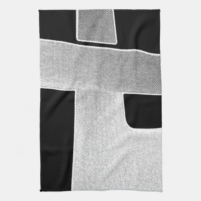 abstract tea towel (Vertical)