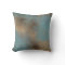 Abstract Teal Art | Throw Pillow
