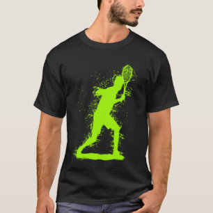 Abstract Tennis Design T-Shirt