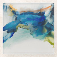 Abstract Terrain - Blue
