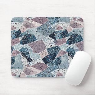 Abstract Terrazzo Design Mouse Mat