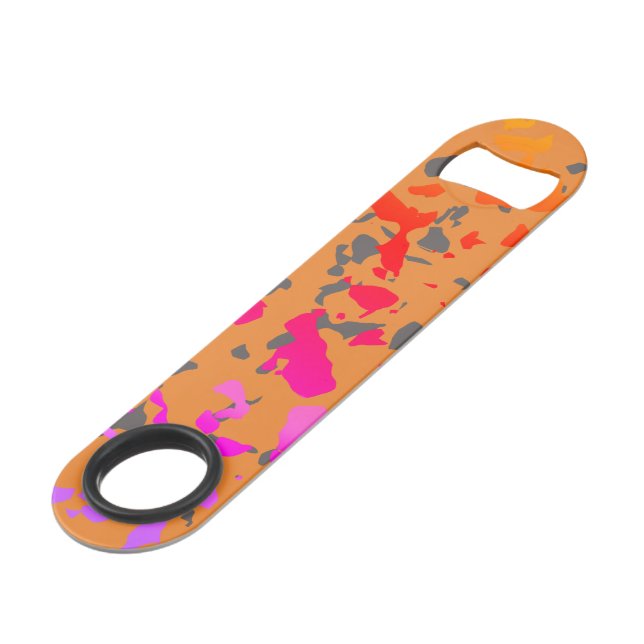 Abstract Terrazzo Style Colour Splash Pattern (Front Angled)