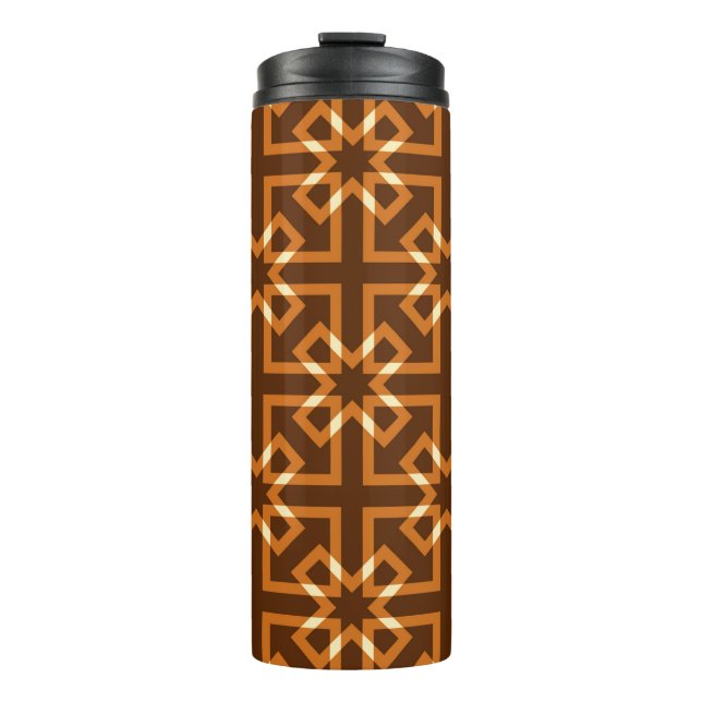 Abstract textile pattern. Background. Wallpaper. C Thermal Tumbler (Front)