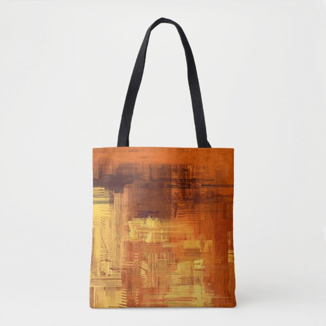 Abstract texture. 2d illustration. Expressive hand Tote Bag (Front)