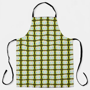 abstract texture, colourful gingham pattern, moder apron