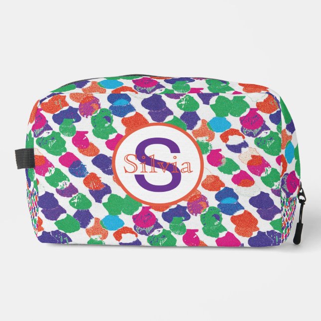 Abstract texture. dopp kit (Front)