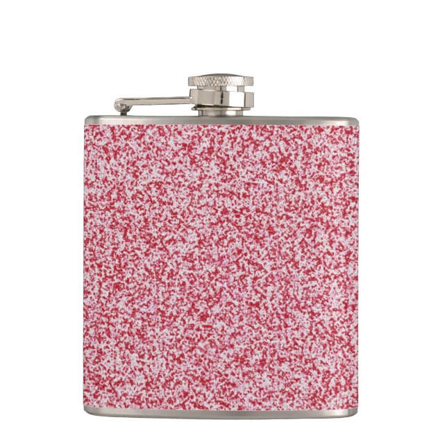 Abstract Texture Hip Flask (Front)