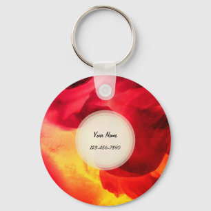 Abstract Texture Key Ring