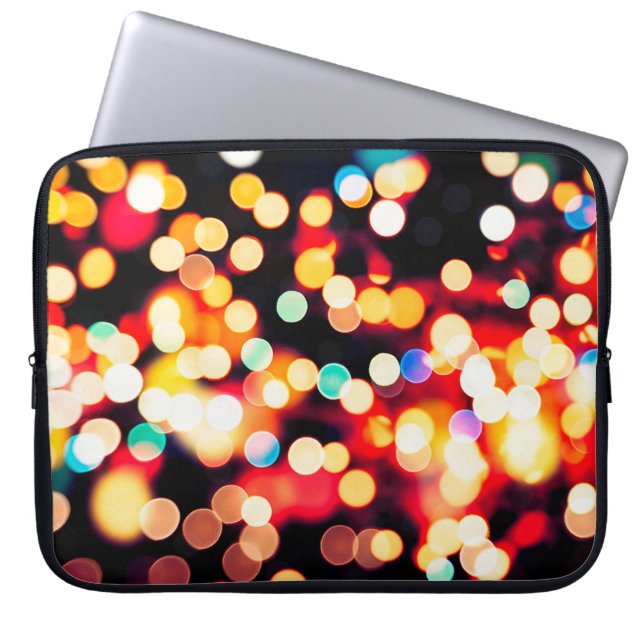 abstract texture, light  background laptop sleeve (Front)