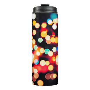 abstract texture, light background thermal tumbler