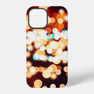 Abstract texture, light bokeh background iPhone 12 case